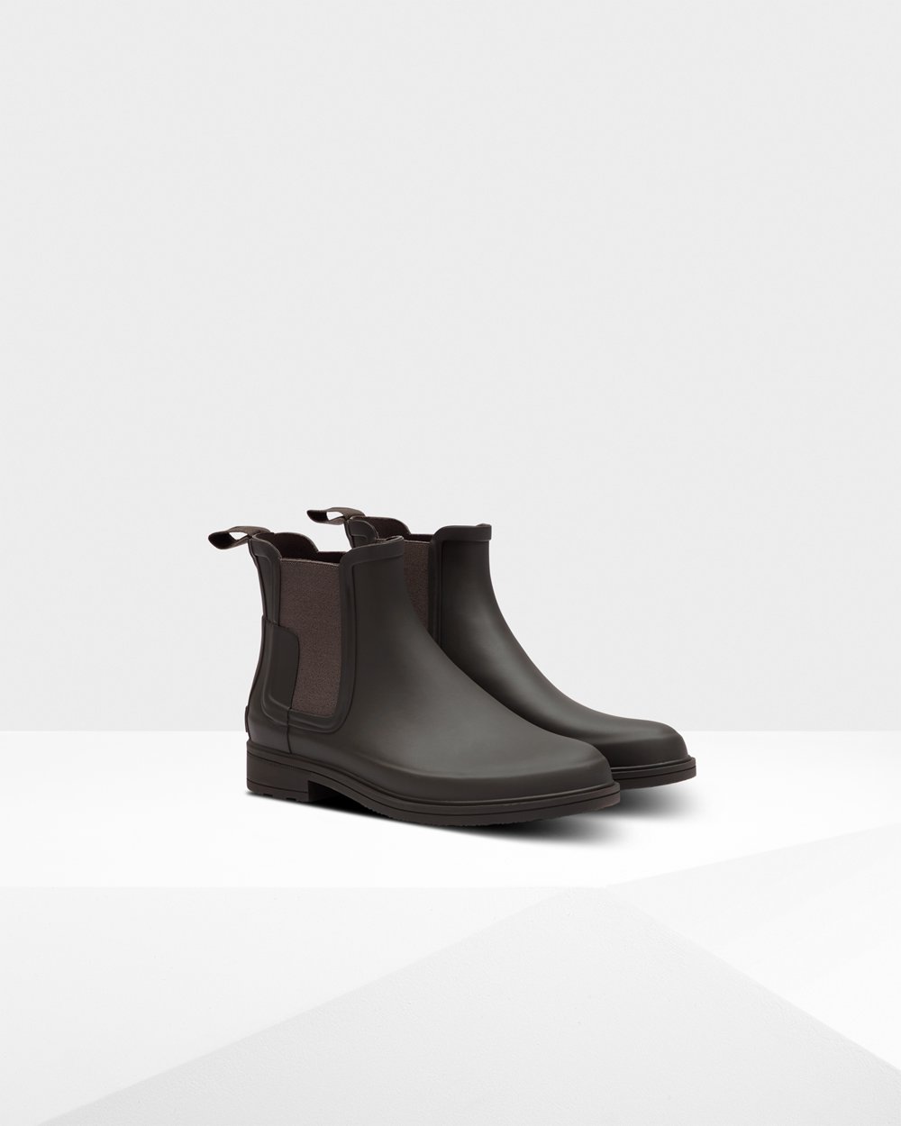 Chelsea Boots Herr - Hunter Refined Slim Fit - Mörk Grå - 629530-XLB